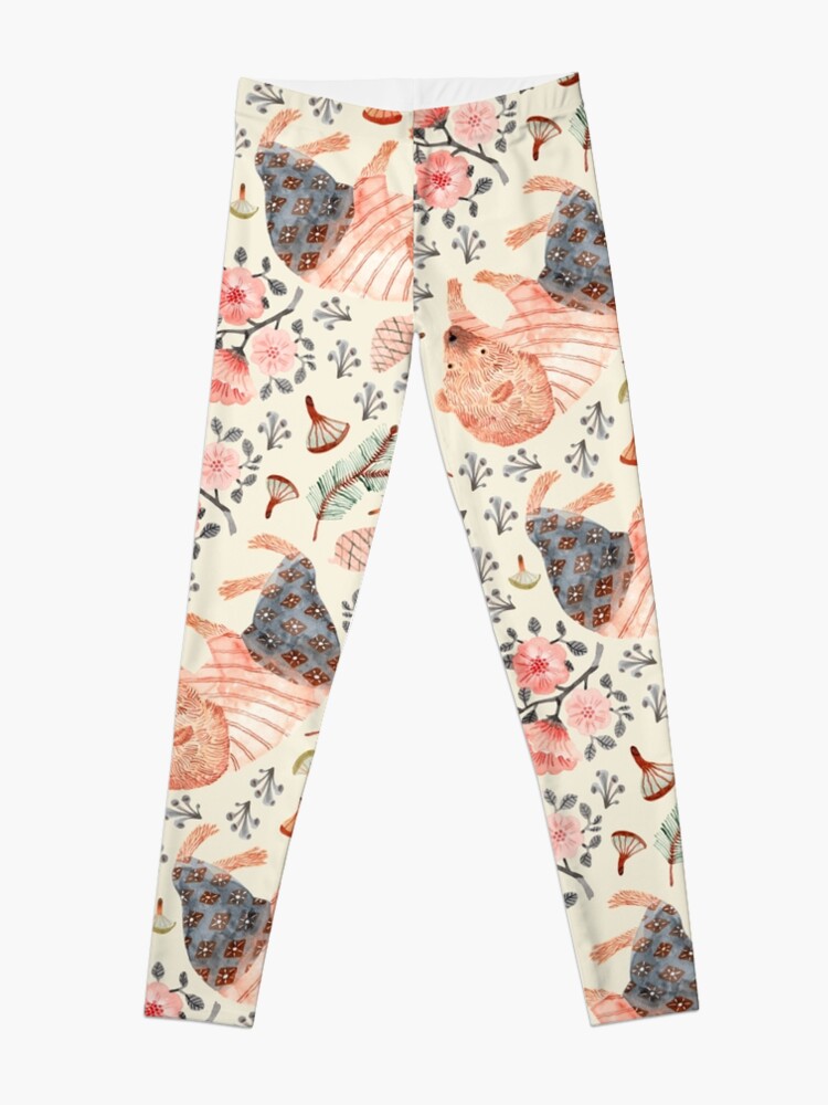 Alternate view of Tumbling bear cub Leggings