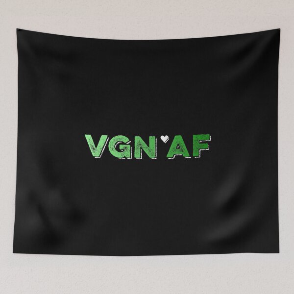 Item preview, VGN AF - Vegan Design designed and sold by phoxydesign.