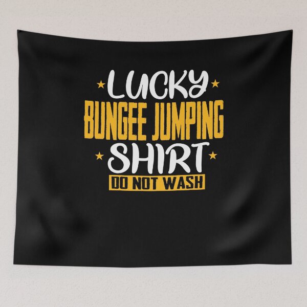 Item preview, Bungee jumping luck shirt designed and sold by 1681830934131.