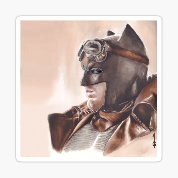Dark vigilante Sticker