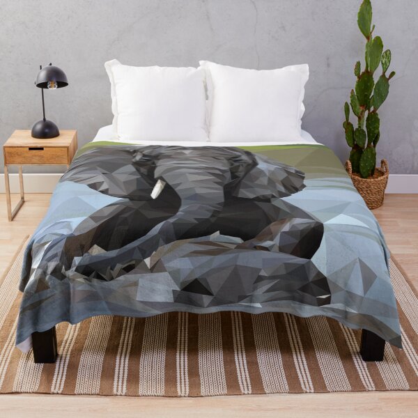 Item preview, African Elephant Swimming designed and sold by ErinFCampbell.