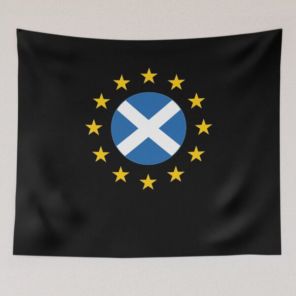 Item preview, Scotland IndyRef2 EU Flag designed and sold by MadPanda.