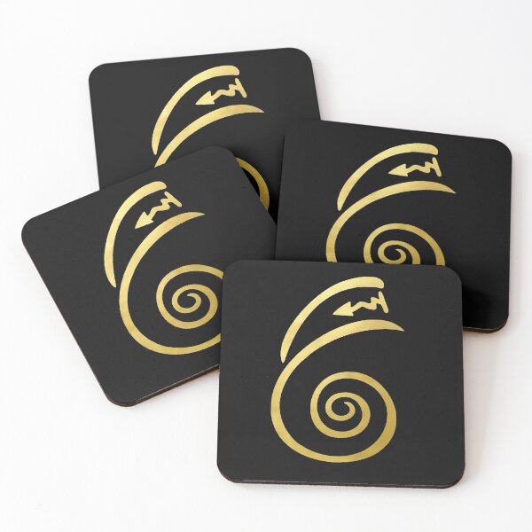 Item preview, Reiki healing DAI KO MYO The Master Symbol gold spiritual element designed and sold by Michallandsberg.