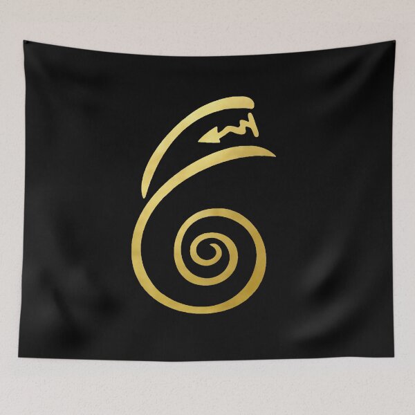 Item preview, Reiki healing DAI KO MYO The Master Symbol gold spiritual element designed and sold by Michallandsberg.