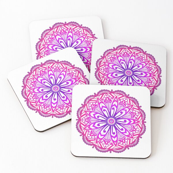 Item preview, Pink Flower Mandala designed and sold by SassieDesign.