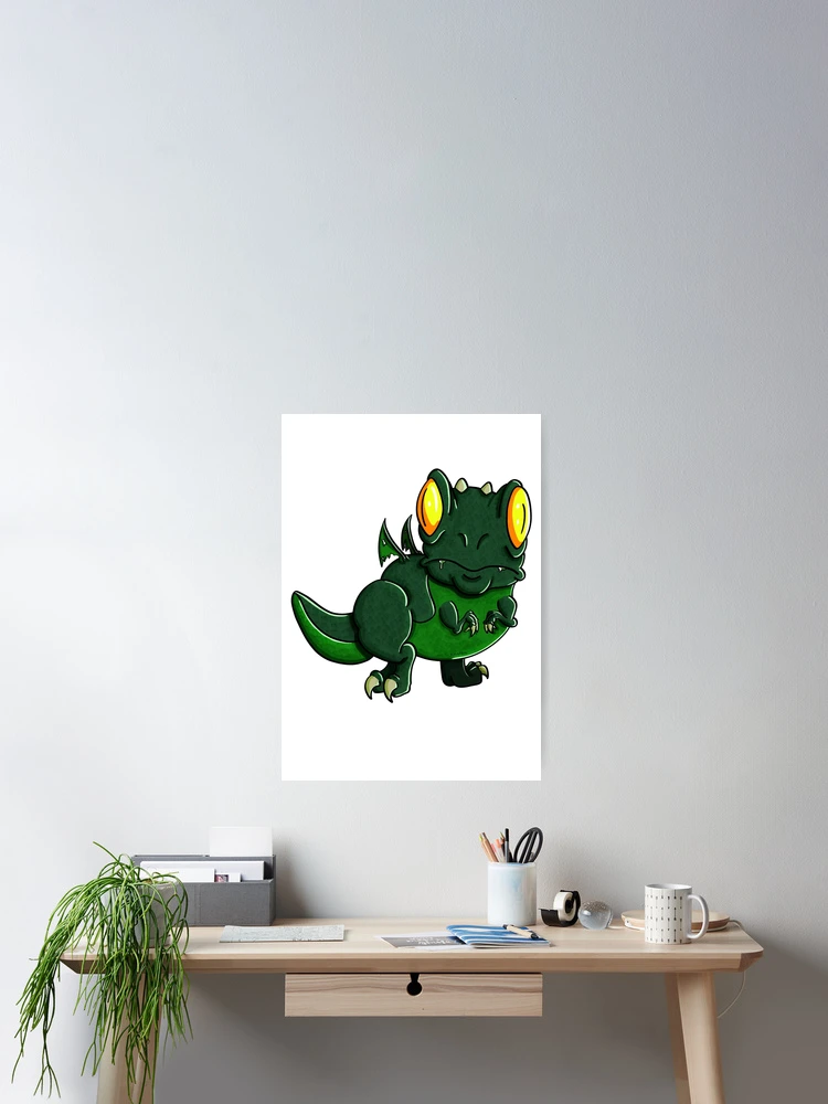 Thumbnail 2 of 3, Poster, toad dragon designed and sold by RAnMoi.