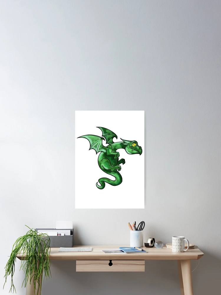 Thumbnail 2 of 3, Poster, dream dragon designed and sold by RAnMoi.