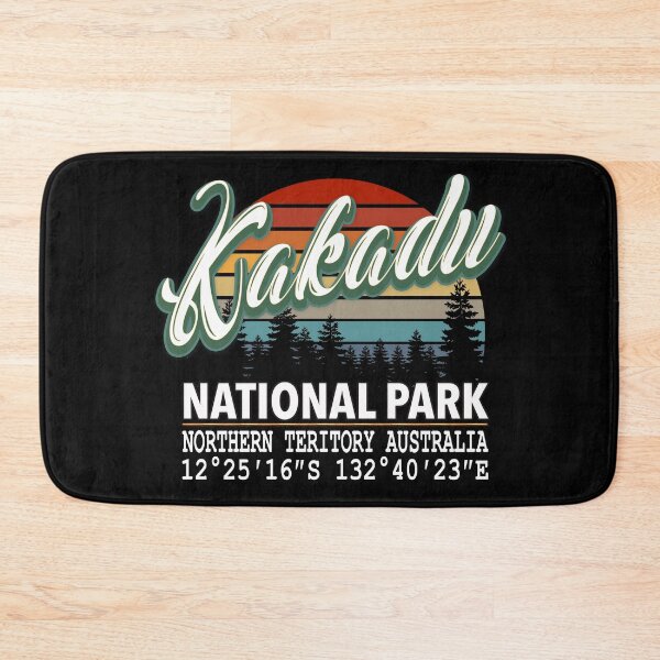 Item preview, Vintage Classic Retro Color Kakadu National Park with GPS Location Design designed and sold by Bullish-Bear.