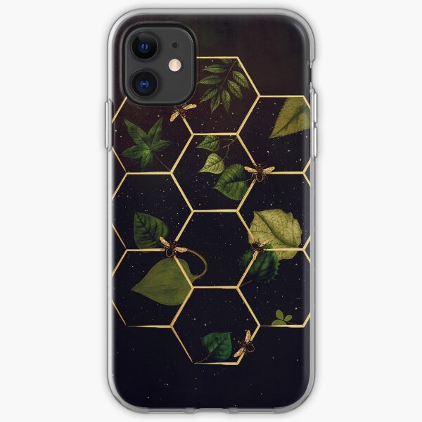 Bees in Space iPhone Soft Case