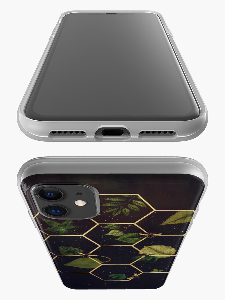 Alternate view of Bees in Space iPhone Case & Cover
