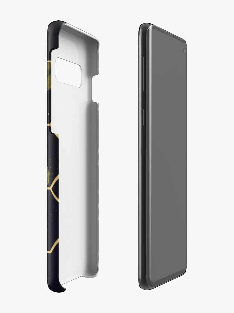 Alternate view of Bees in Space Case & Skin for Samsung Galaxy