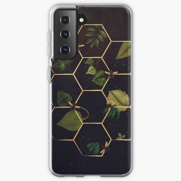 Bees in Space Samsung Galaxy Soft Case