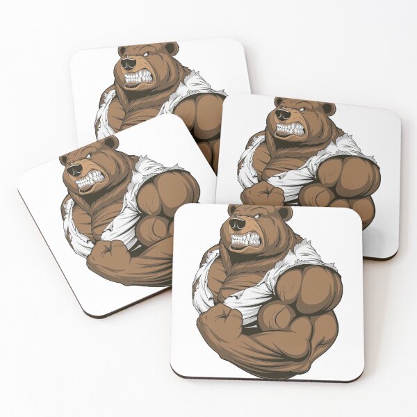 Item preview, Bodybuilding bear designed and sold by CasperN.