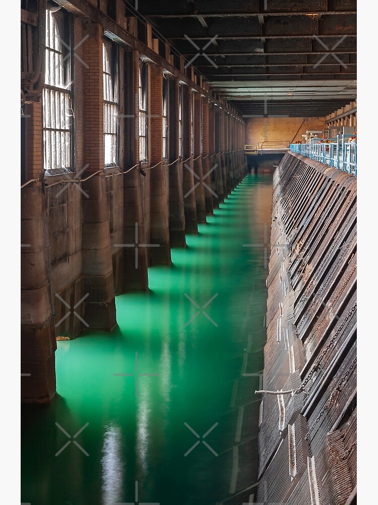 Thumbnail 3 of 3, Photographic Print, Inner Forebay, Rankine Generating Station designed and sold by kpander.