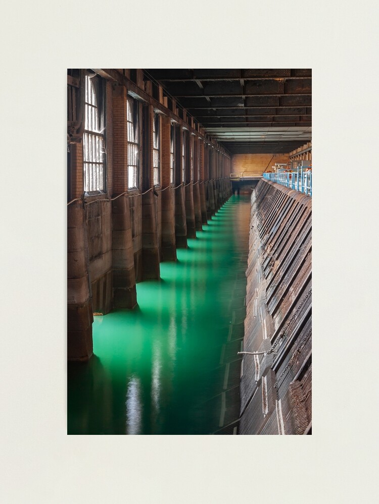Thumbnail 1 of 3, Photographic Print, Inner Forebay, Rankine Generating Station designed and sold by kpander.