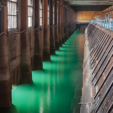 Artwork thumbnail, Inner Forebay, Rankine Generating Station by Kendall Anderson