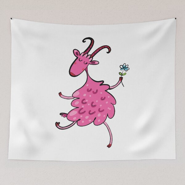 Item preview, Happy Lovely Goat - Valentine's Day, Christmas And Birthday Gift Ideas For Goats Lovers designed and sold by ASClothDesign.