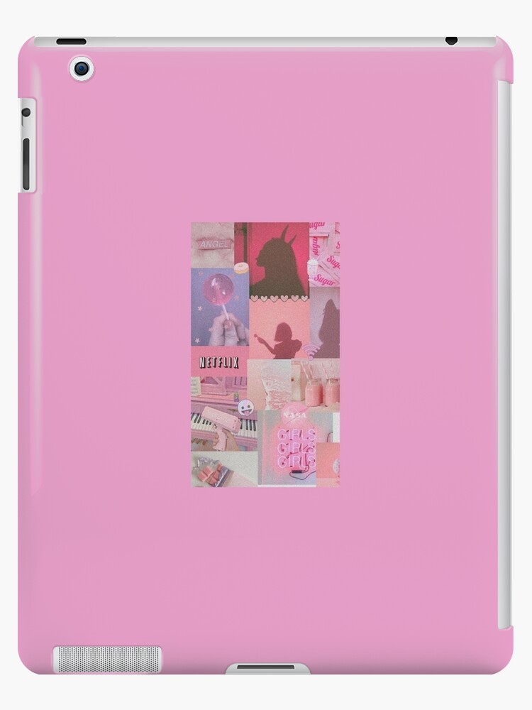 Featured image of post Aesthetic Pink Ipad Case / Phone case aesthetic retro collage compatible with iphone 6 6s 7 8 x xs xr 11 12 pro max mini se 2020 shock shockproof charm.