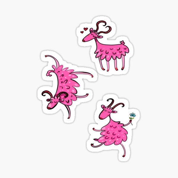 Item preview, Happy Goat Lovely Modes - Valentine's Day, Christmas And Birthday Gift Ideas For Goats Lovers designed and sold by ASClothDesign.