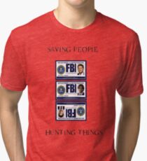Supernatural Badge Tri-blend T-Shirt