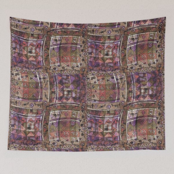 Item preview, Fashionable African abstract tribal figure . designed and sold by marinaklykva.