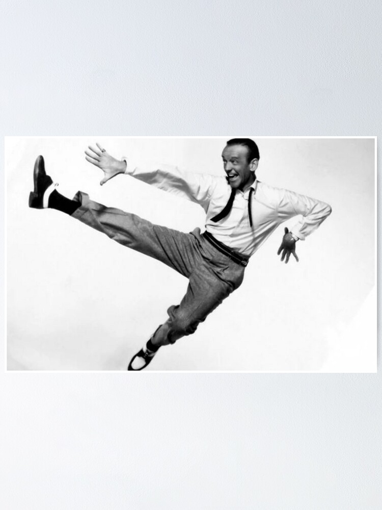 Fred Astaire" Poster by dankbubbles | Redbubble