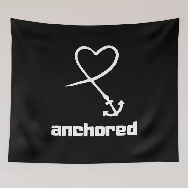 Item preview, heart anchor - anchored designed and sold by TShirtsByMs.