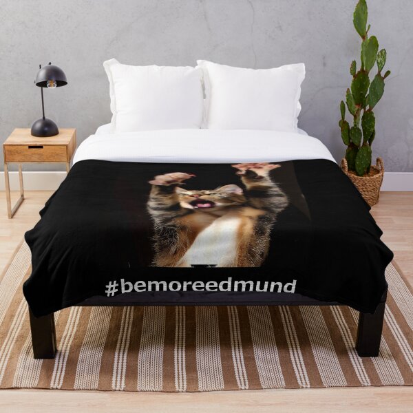 #bemoreedmund Throw Blanket