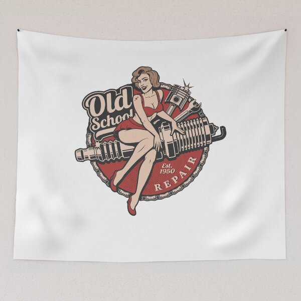 Item preview, Vintage sticker - Old school repair designed and sold by Simon Dast.