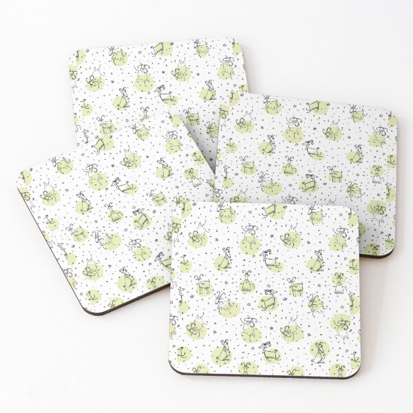 Artikelvorschau, Happy Goat Pattern - Schöne Geschenkideen zum Valentinstag, Weihnachten und Geburtstag für Ziegenliebhaber entworfen und verkauft von ASClothDesign.