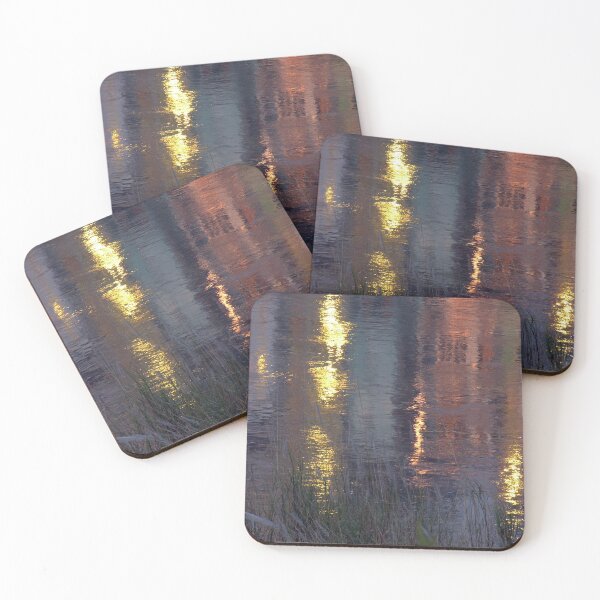 Item preview, Golden Water Reflections at Sunset Lao Cai City, Vietnam designed and sold by worldways.