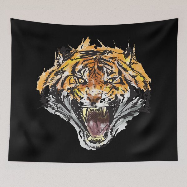 Item preview, Roaring Tiger Fierce and Powerful designed and sold by kenix73.