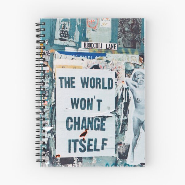 Item preview, The world won't change itself designed and sold by Gone19.