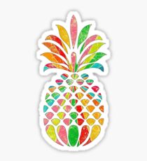 Colorful Pineapple Sticker