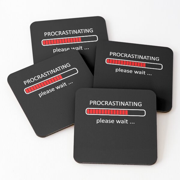 Item preview, Procrastination Progress Bar designed and sold by SpoofTShirts.