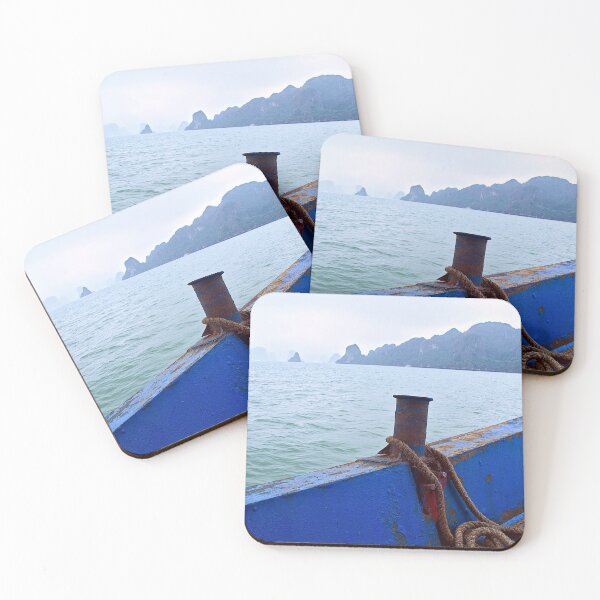 Item preview, By boat in the Halong Bay in North Vietnam designed and sold by frankuffmann.