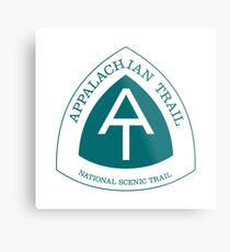 Appalachian National Scenic Trail Sign Metal Print