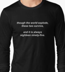 221B by Vincent Starett (white) Long Sleeve T-Shirt