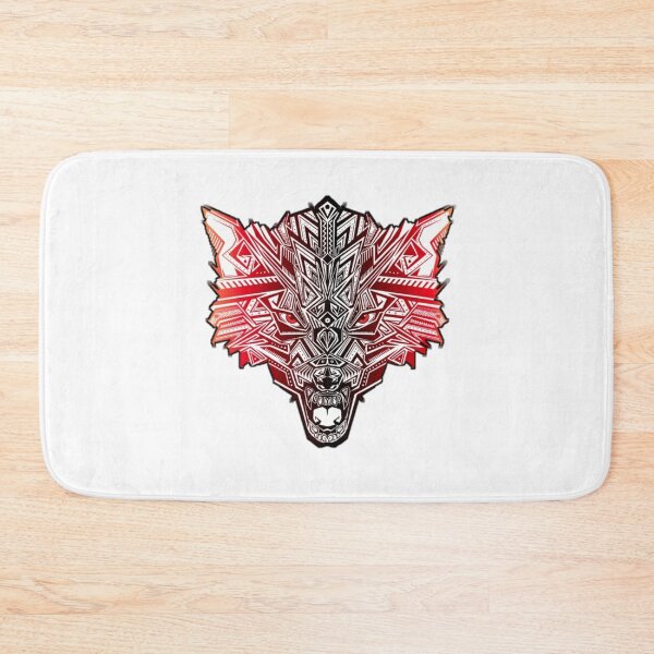 Item preview, sirigala, animal, white, red, nice, attractive, wolf robot, robot, retro, designed and sold by Design2Z.