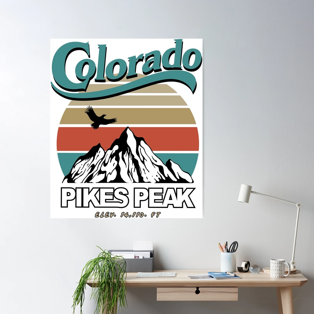 Vintage Colorado pikes peak Tank Top for Sale by Simon Dast