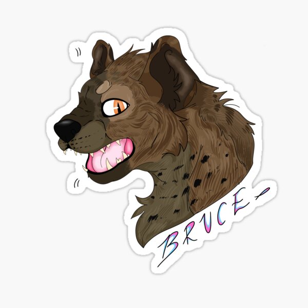 Item preview, Bruce The Hyena ~ Birds of Prey  designed and sold by GalaxyTheArtist.