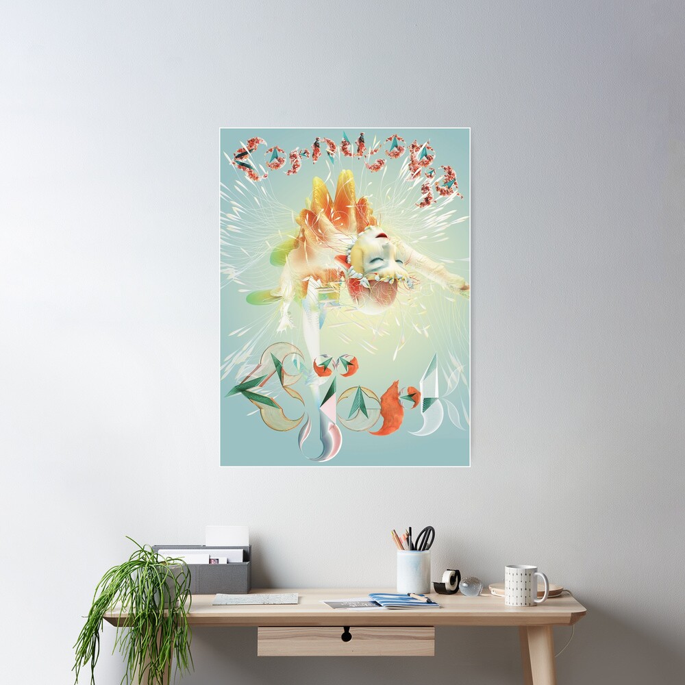 新品　ビョーク　Cornucopia ポスター Amazon.co.jp: cornucopia ビョーク bjork lithograph ポスター