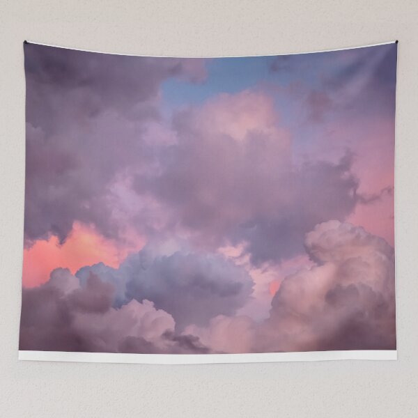 Item preview, Lavender, Pink, Coral, and Blue Clouds designed and sold by Brooke T Ryan Photographic Art.