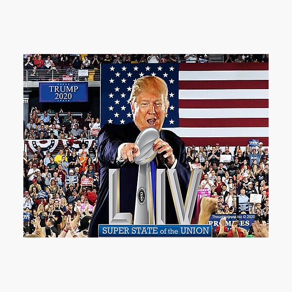 Super State of the Union Address 2020 Photographic Print
