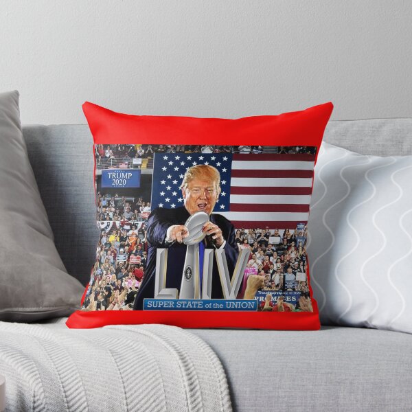 Super State of the Union Address 2020 Throw Pillow