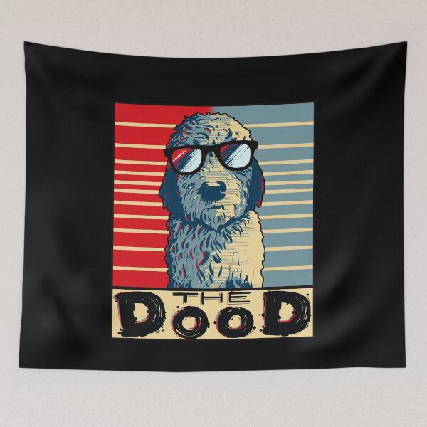Item preview, Funny Goldendoodle Gift Golden Doodle The Dood Print designed and sold by linco11.