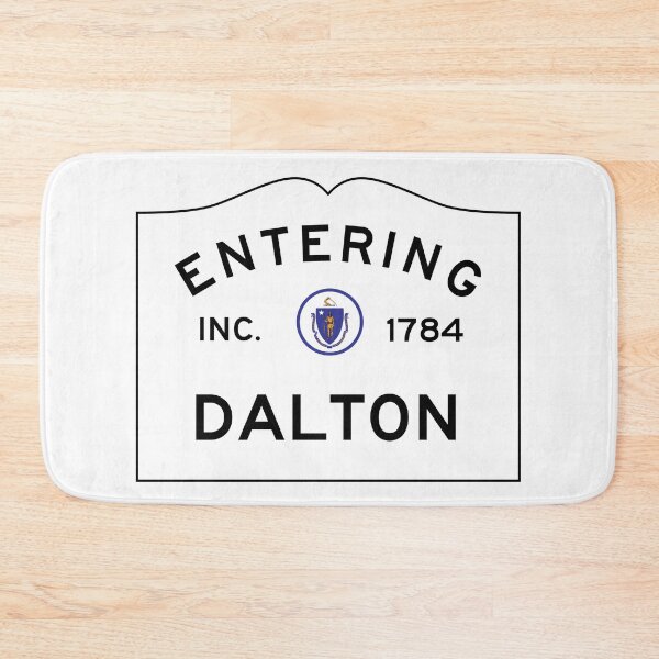 Item preview, Entering Dalton Massachusetts - Commonwealth of Massachusetts Road Sign  designed and sold by NewNomads.