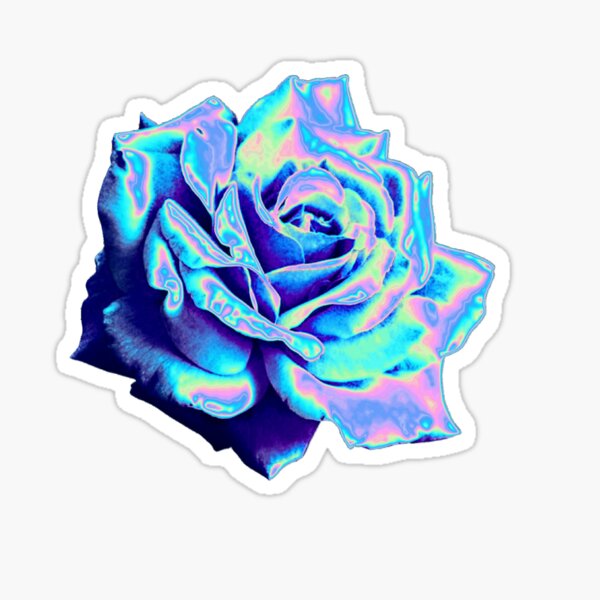 Holographic Flower Sticker