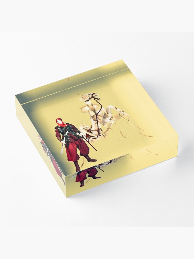 Alternate view of the dromedary Acrylic Block