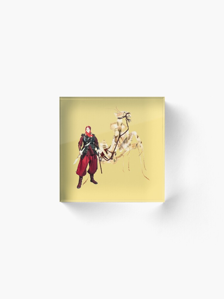 Alternate view of the dromedary Acrylic Block